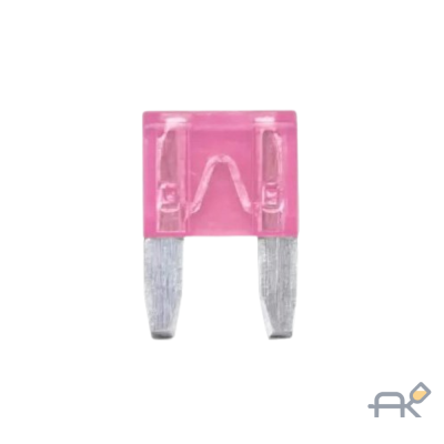 Предохранитель автомобильный MINI-10.8X16.5MM. розовый. 4 А (520830004)